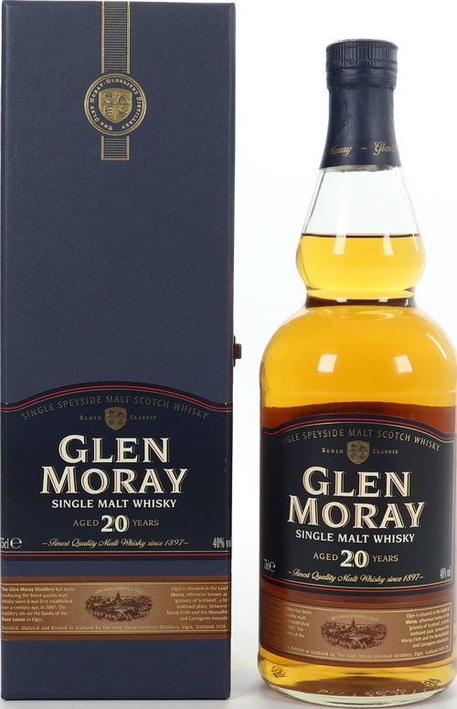 Glen Moray 20yo 40% 750ml