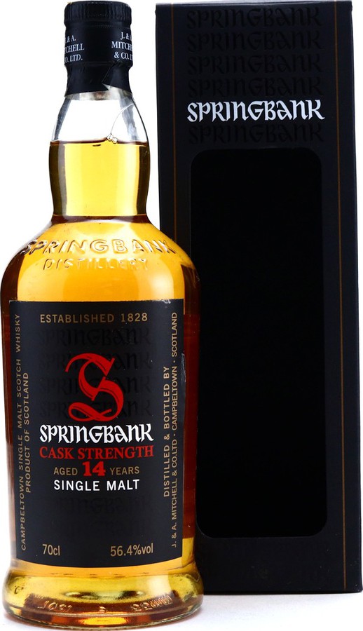 Springbank 1996 for JUUL's wine & Spiritus Rum Barrel #274 56.4% 700ml