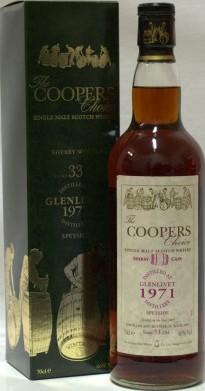 Glenlivet 1971 VM The Cooper's Choice Sherry Cask 46% 700ml