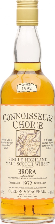 Brora 1972 GM Connoisseurs Choice 40% 700ml