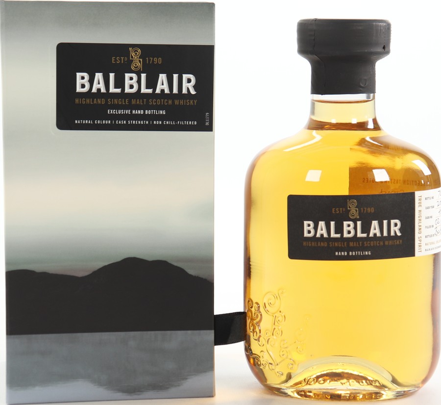 Balblair 2006 Hand Bottling Bourbon Cask #485 53.4% 700ml
