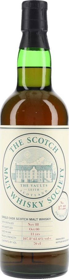 Scapa 1988 SMWS 17.22 1st Fill Ex-Sherry Butt 61.6% 700ml