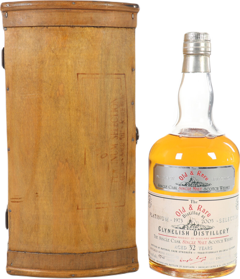 Clynelish 1973 DL Old & Rare The Platinum Selection Rum Finish 55.1% 700ml