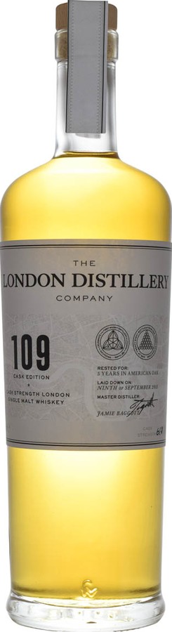The London Distillery Company 2015 109 Cask Edition American Oak 61.8% 700ml