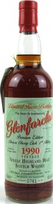 Glenfarclas 1990 Limited Rare Bottling Oloroso Sherry 1st Filling 125th Anniversary of Galeria Kaufhof 43% 700ml