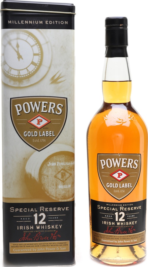 Powers 12yo Gold Label Millennium Edition Special Reserve 40% 700ml