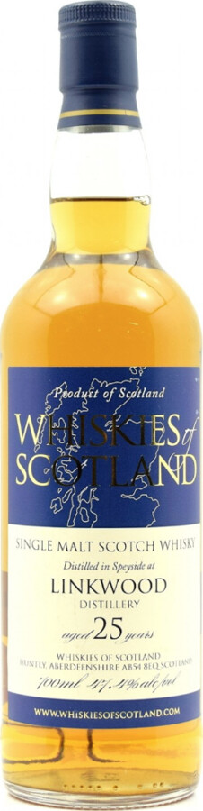 Linkwood 25yo SMD Whiskies of Scotland 47.4% 700ml