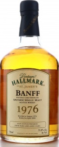 Banff 1976 HSJ Vintage Hallmark 55.4% 750ml