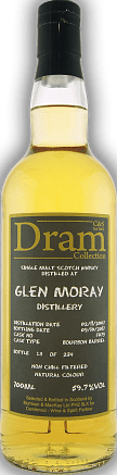 Glen Moray 2007 C&S Dram Collection Bourbon Barrel #5079 59.7% 700ml