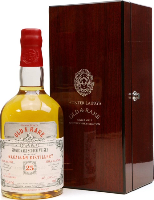 Macallan 1989 HL Old & Rare A Platinum Selection Refill Hogshead The Whisky Shop 44.8% 700ml
