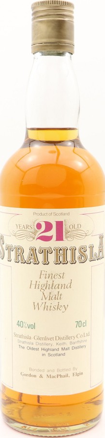 Strathisla 1980 GM Finest Highland Malt 40% 700ml