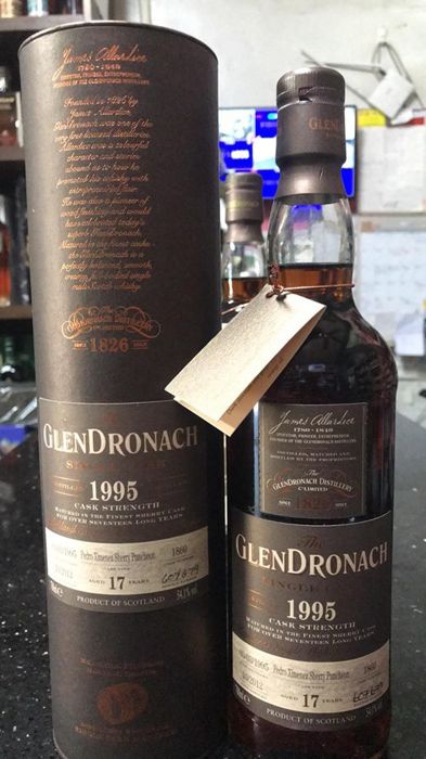 Glendronach 1995 Single Cask Pedro Ximenez Sherry Puncheon #1860 Taiwan Exclusive 54.1% 700ml