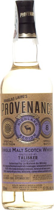Talisker 2008 DL Provenance 2x Refill Hogsheads Selected by LMDW 57.5% 700ml