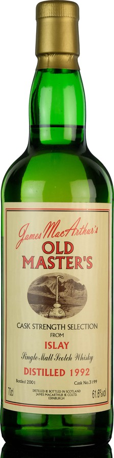 Islay 1992 JM Old Masters Cask Strength Selection #3199 61.6% 700ml