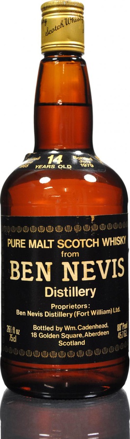 Ben Nevis 1965 CA Dumpy Bottle 45.7% 750ml