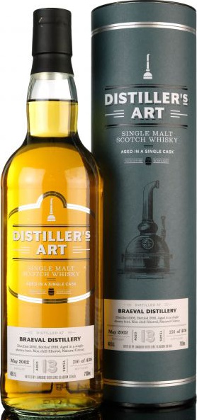 Braeval 2002 LsD Distiller's Art Sherry Butt HL 15079 48% 700ml