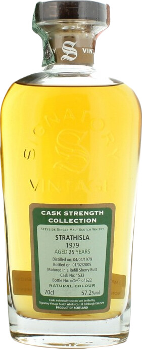 Strathisla 1979 SV Cask Strength Collection 25yo Refill Sherry Butt #1533 57.2% 700ml