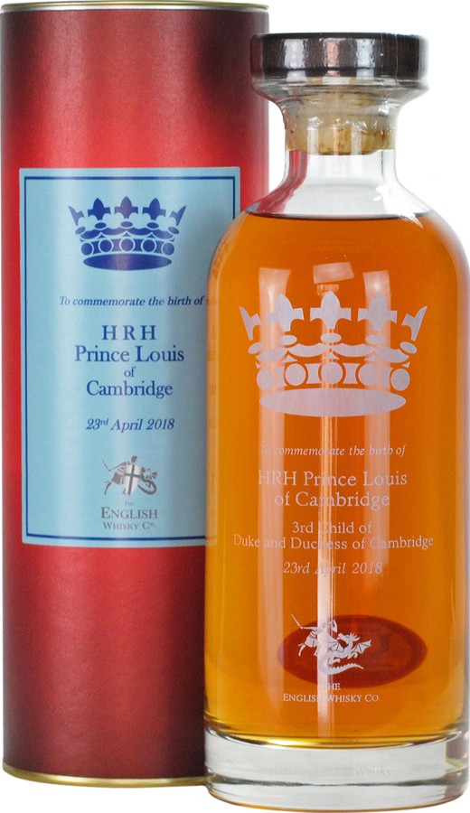 The English Whisky HRH Prince Louis of Cambridge Royal Range 46% 700ml