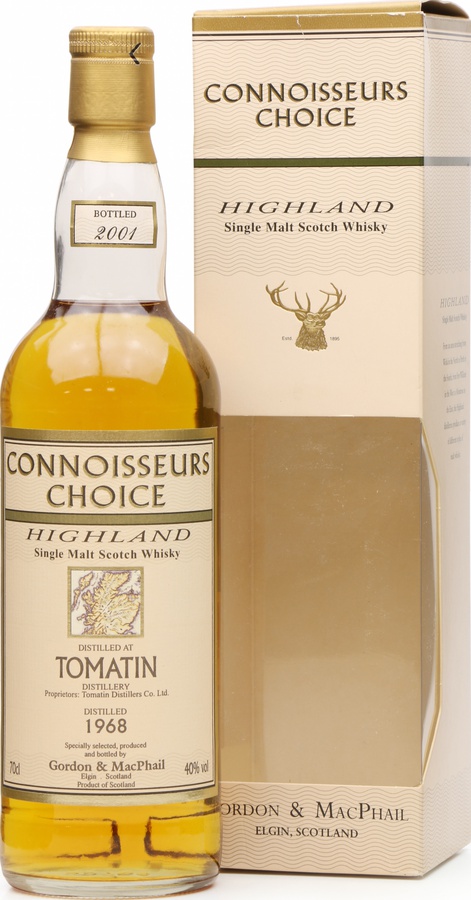 Tomatin 1968 GM Connoisseurs Choice 40% 700ml