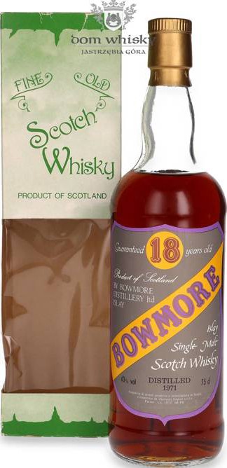 Bowmore 1971 Ses 40% 750ml