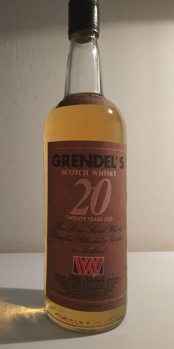 Grendel's 1953 Fine Rare Scotch Whisky 20yo Remy Import 43% 750ml