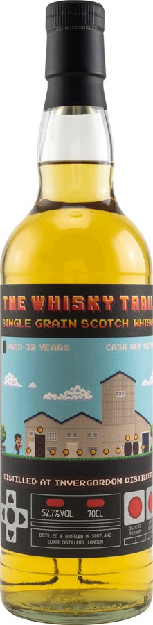 Invergordon 1987 ElD The Whisky Trail Barrel #88799 52.7% 700ml