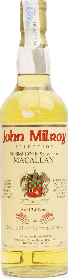 Macallan 1979 JY Selection 46% 700ml