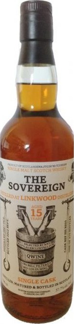 Linkwood 1997 HH The Sovereign HH9205 Qwine Switzerland 57.7% 700ml