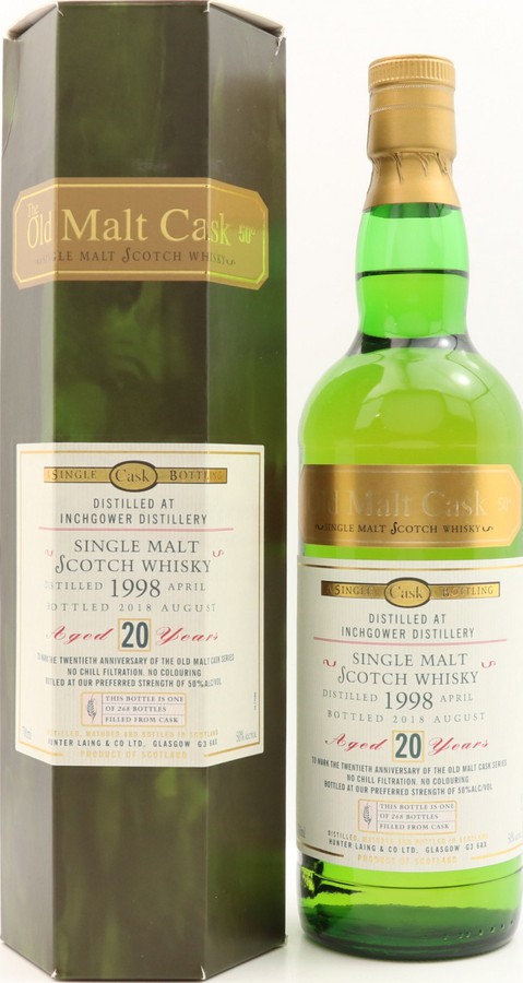 Inchgower 1998 HL The Old Malt Cask 20th Anniversary 50% 700ml