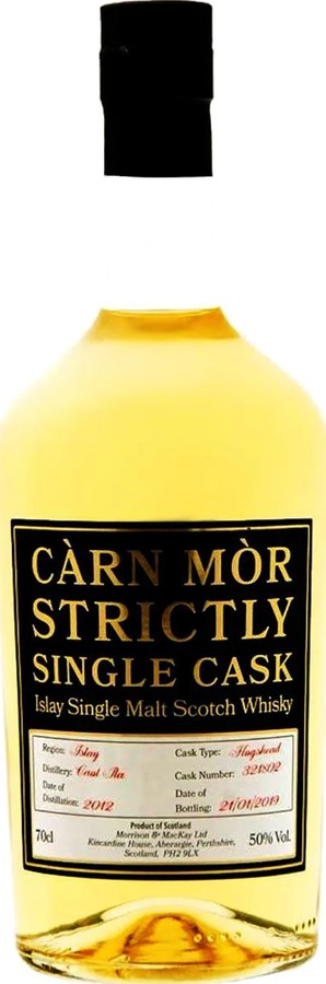 Caol Ila 2012 MMcK Carn Mor Strictly Single Cask #321802 50% 700ml