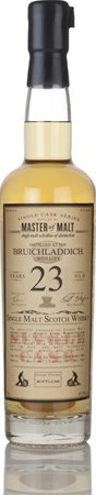 Bruichladdich 1993 MoM Single Cask Series 2nd Fill Hogshead #1639 47.5% 700ml