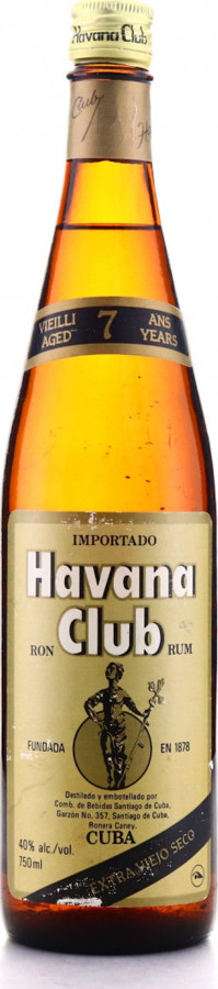 Havana Club Extra Aged Dry Rum Cuba 7yo 40% 750ml