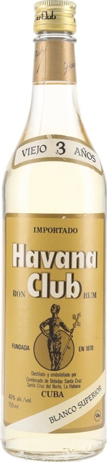 Havana Club Superior White 3yo 40% 750ml