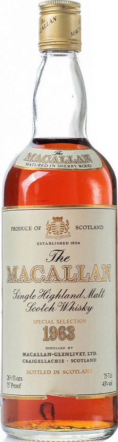 Macallan 1963 Special Selection 18yo 43% 750ml