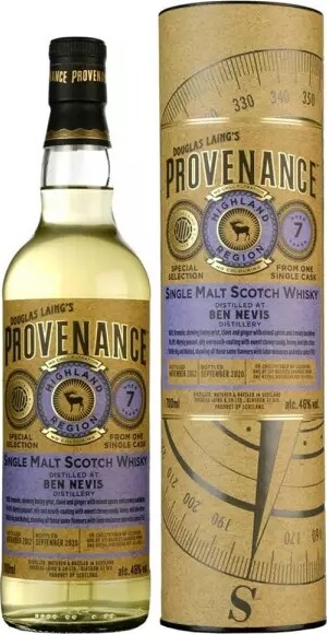Ben Nevis 2012 DL Provenance 7yo Refill Hogshead 46% 700ml