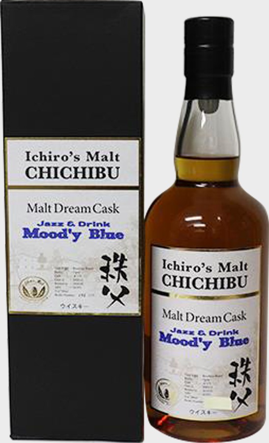 Chichibu 2008 Ichiro's Malt Bourbon Barrel #179 Jazz & Drink Mood'y Blue 60.9% 700ml