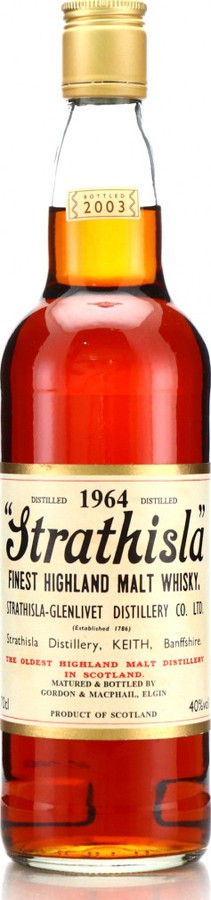 Strathisla 1964 GM Licensed Bottling 40% 700ml