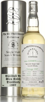 Glen Keith 1997 SV The Un-Chillfiltered Collection 72575 + 72576 46% 700ml