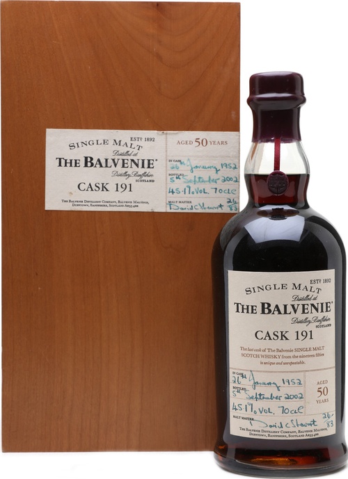 Balvenie 1952 Cask 191 Sherry Oak 45.1% 700ml