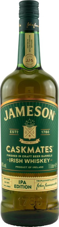 Jameson Caskmates IPA Edition 40% 1000ml