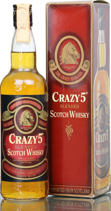 Crazy 5 Blended Scotch Whisky 40% 700ml