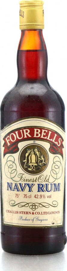 Challis Stern & Co. Four Bells Navy 42.9% 750ml
