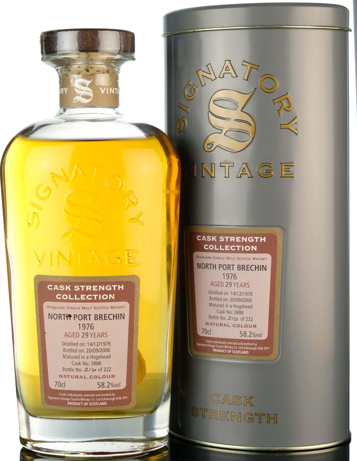 North Port 1976 SV Brechin Cask Strength Collection #3886 58.2% 700ml