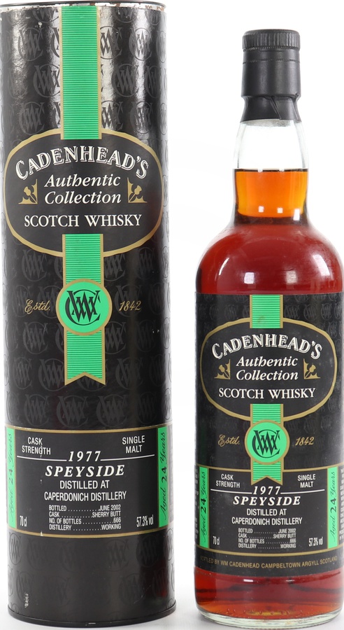 Caperdonich 1977 CA Authentic Collection Sherry Cask 57.3% 700ml