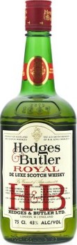 Hedges & Butler Royal De Luxe Scotch Whisky 43% 750ml