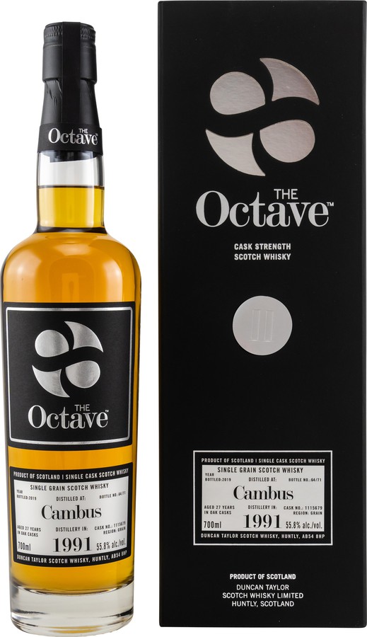 Cambus 1991 DT The Octave Sherry #1115679 55.8% 700ml