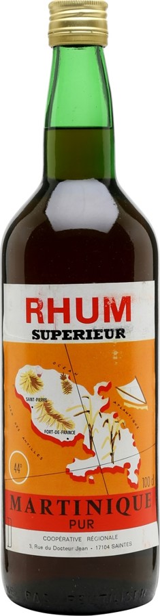Rhum Superieur Martinique 44% 1000ml