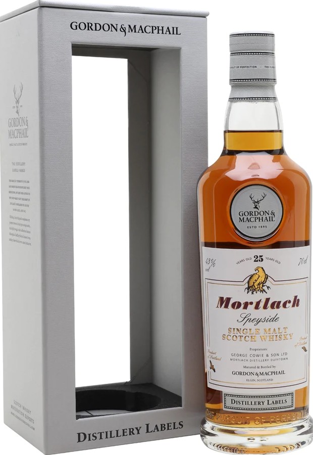 Mortlach 25yo GM Distillery Labels 43% 750ml