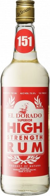 El Dorado Superior High Strength 75.5% 750ml