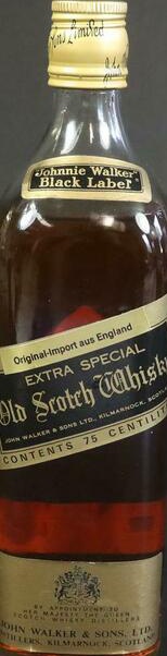 Johnnie Walker Extra Special Old Scotch Whisky Importado Da Wax & Vitale Genova 43% 750ml